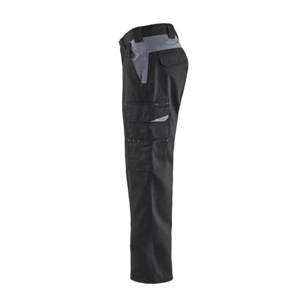 Pantalon de travail coton épais - Blaklader - 1404 - Noir/Gris clair