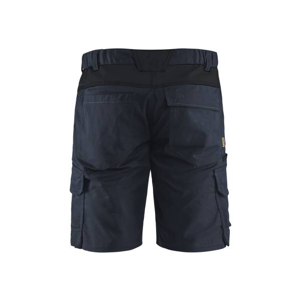 Short de chantier Industrie stretch 2D - Blaklader - 1446 - Marine foncé/Noir