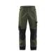 Pantalon de travail en polycoton paysagiste - Blaklader - 1454 - Vert Kaki/Noir