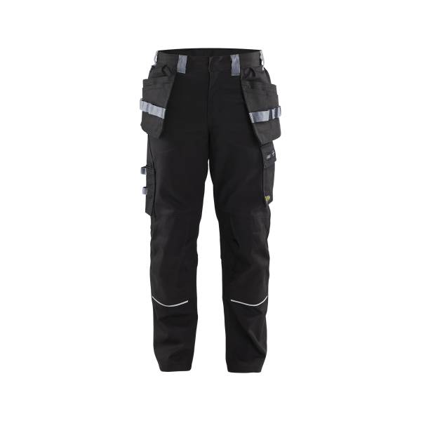 Pantalon de travail retardant flamme - Blaklader - 1461 Noir/Gris clair