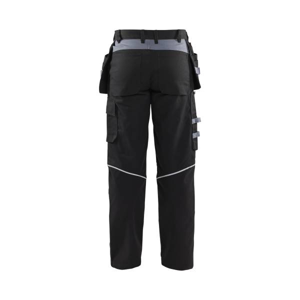 Pantalon de travail retardant flamme - Blaklader - 1461 Noir/Gris clair