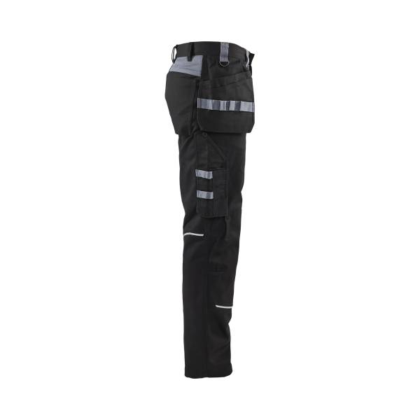 Pantalon de travail retardant flamme - Blaklader - 1461 Noir/Gris clair