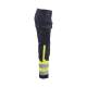 Pantalon de chantier ATEX multinormes inhérent - Blaklader - 1489 - Marine/Jaune fluo