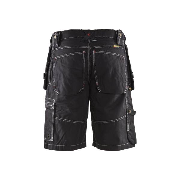 Short de travail X1500 100% coton - Blaklader - 1502 - Noir