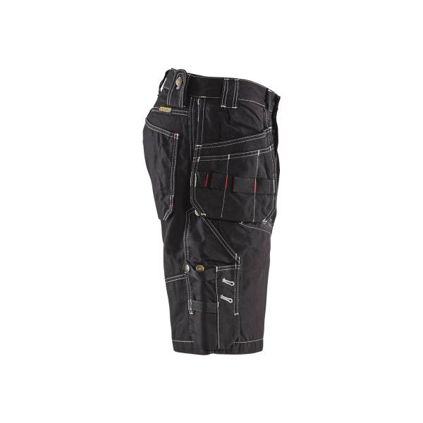 Short de travail X1500 100% coton - Blaklader - 1502 - Noir