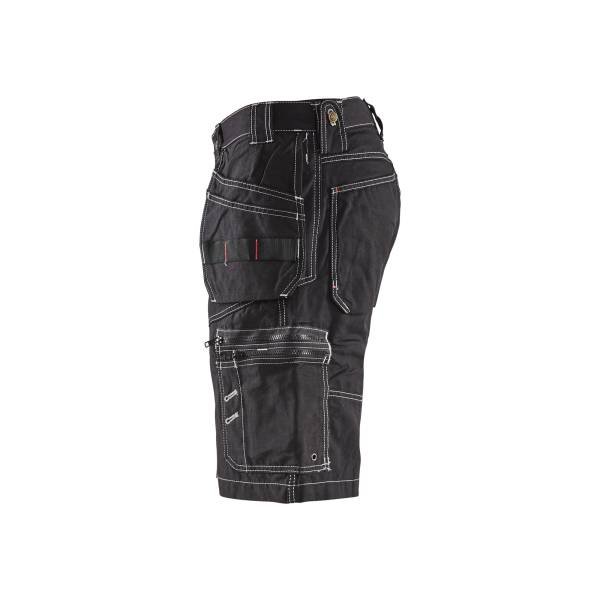 Short de travail X1500 100% coton - Blaklader - 1502 - Noir