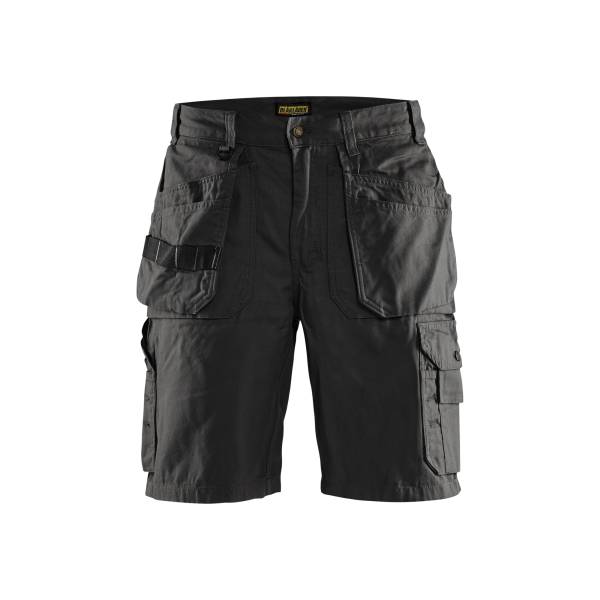Short de chantier 100 % coton - Blaklader - 1534 - Noir