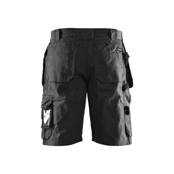 Short de chantier 100 % coton - Blaklader - 1534 - Noir