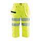 Pantacourt de chantier haute-visibilité Polycoton - Blaklader - 1539 Jaune fluo