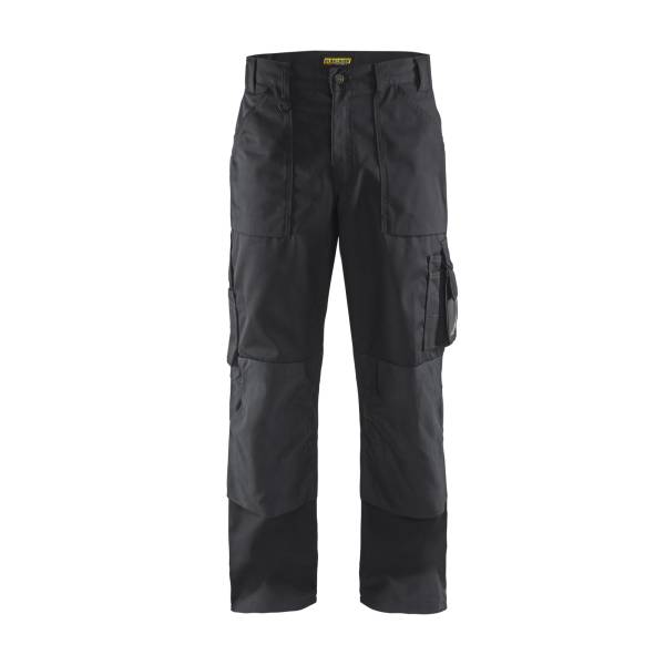 Pantalon de travail Polycoton coupe regular - Blaklader - 1570 - Noir
