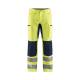 Pantalon de travail haute-visibilité Stretch - Blaklader - 1585 Jaune fluo/Marine