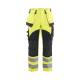 Pantalon de travail ATEX multinormes inhérent Ripstop - Blaklader - 1589 - Jaune fluo/Marine