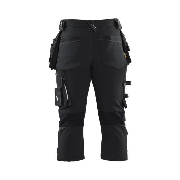 Pantacourt de chantier stretch 4D - Blaklader - 1797 Noir