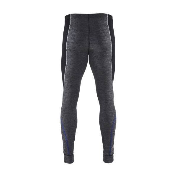 Sous-vêtement thermique bas laine mérinos Warm hiver - Blaklader - 1849 - Gris moyen/Noir