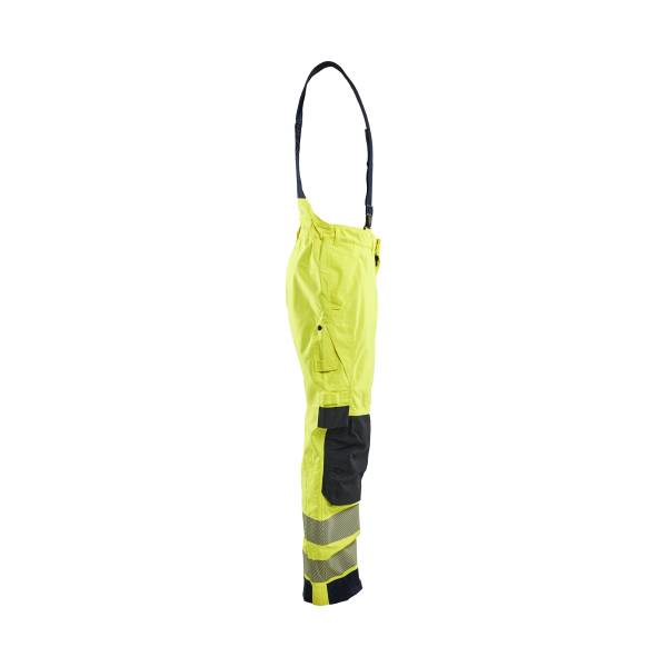 Pantalon hardshell haute-visibilité ATEX multinormes - Blaklader - 1881 - Jaune fluo/Marine