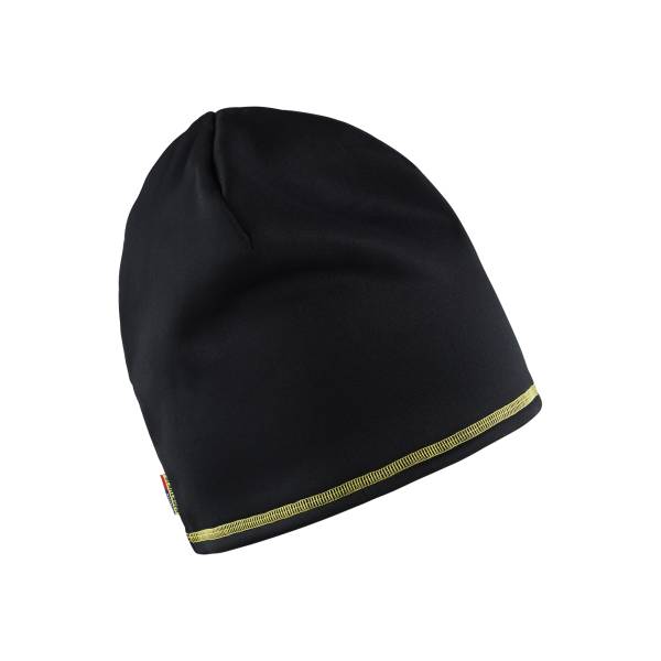 Bonnet de chantier hiver - Blaklader - 2023 - Noir/Jaune