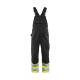 Salopette de chantier haute-visibilité - Blaklader - 2662 Noir/Jaune fluo