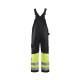 Salopette de chantier haute-visibilité - Blaklader - 2662 Noir/Jaune fluo
