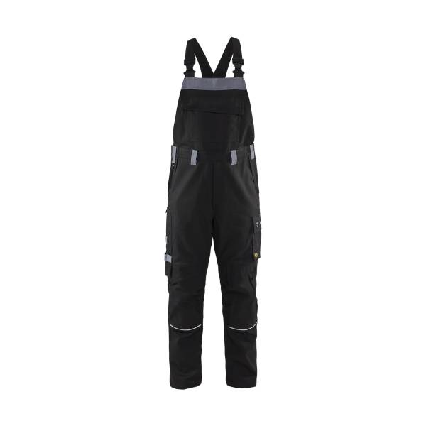 Salopette retardant flamme industrie - Blaklader - 2861 Noir/Gris clair