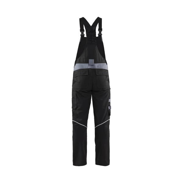 Salopette retardant flamme industrie - Blaklader - 2861 Noir/Gris clair