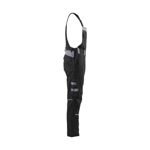 Salopette retardant flamme industrie - Blaklader - 2861 Noir/Gris clair
