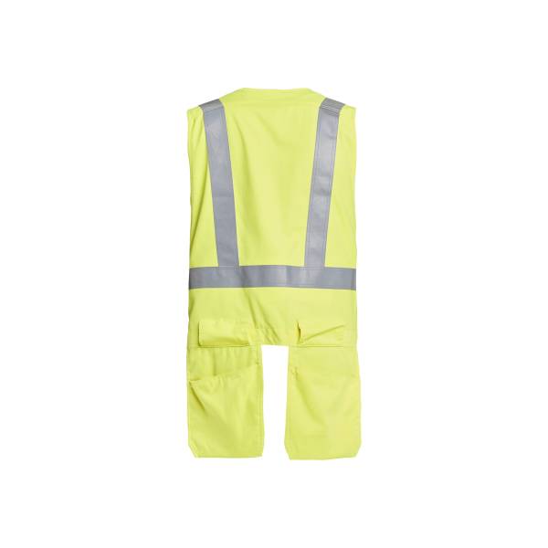 Gilet de chantier ATEX MULTINORMES INHERENT ignifugé haute-visibilité - Blaklader - 3089 - Jaune fluo