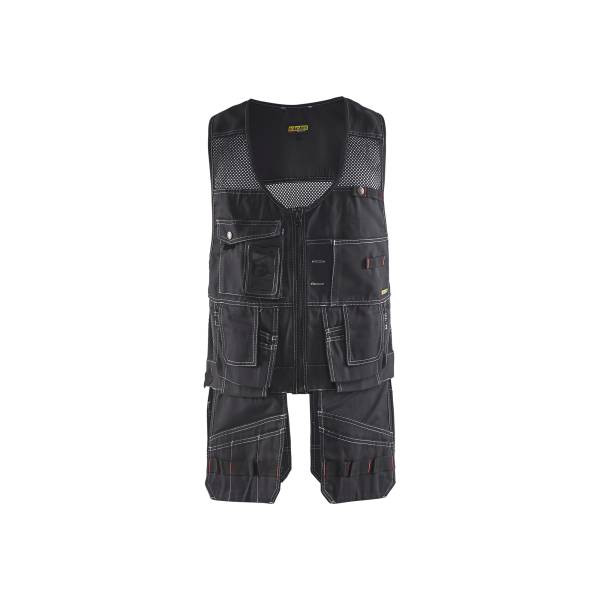 Gilet de travail sans manches X1500 - Blaklader - 3100 - Noir