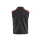 Gilet de travail sans manches - Blaklader - 3164 - Noir/Rouge