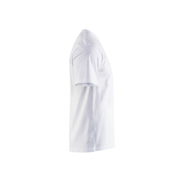 T-shirt doux de travail en 100 % coton - Blaklader - 3300 - Blanc
