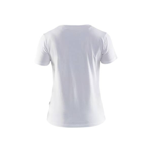 T-shirt de travail en coton femme - Blaklader - 3304 - Blanc