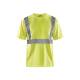 T-shirt de chantier haute-visibilité - Blaklader - 3313 - Jaune fluo