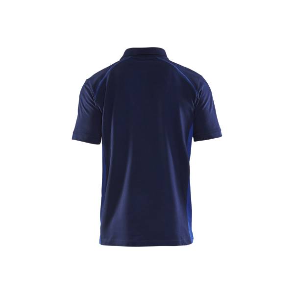 Polo de travail Polycoton - Blaklader - 3324 - Marine/Bleu Roi