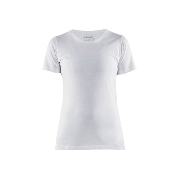 T-shirt de travail femme coton - Blaklader - 3334 - Blanc
