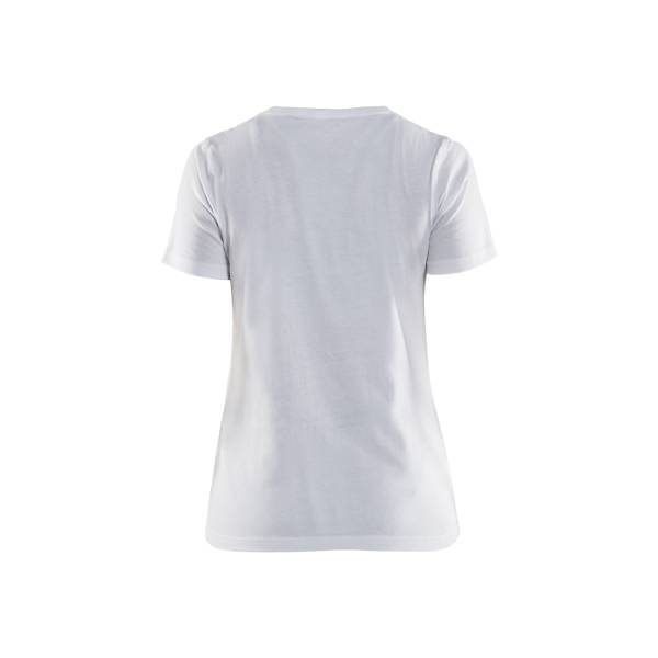 T-shirt de travail femme coton - Blaklader - 3334 - Blanc