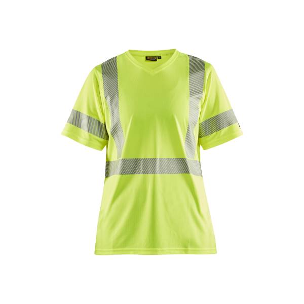 T-shirt de travail haute-visibilité UV femme - Blaklader - 3336 - Jaune fluo