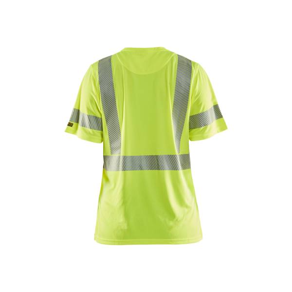 T-shirt de travail haute-visibilité UV femme - Blaklader - 3336 - Jaune fluo