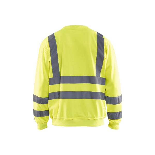 Sweat de chantier haute-visibilité - Blaklader - 3341 - Jaune fluo