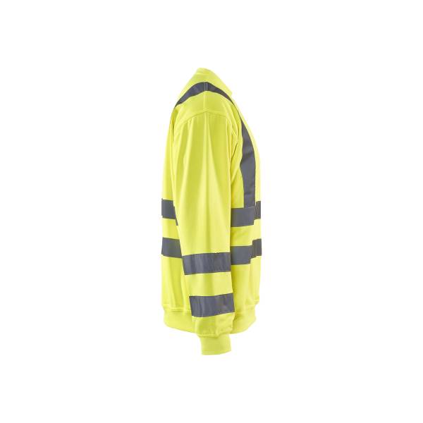 Sweat de chantier haute-visibilité - Blaklader - 3341 - Jaune fluo