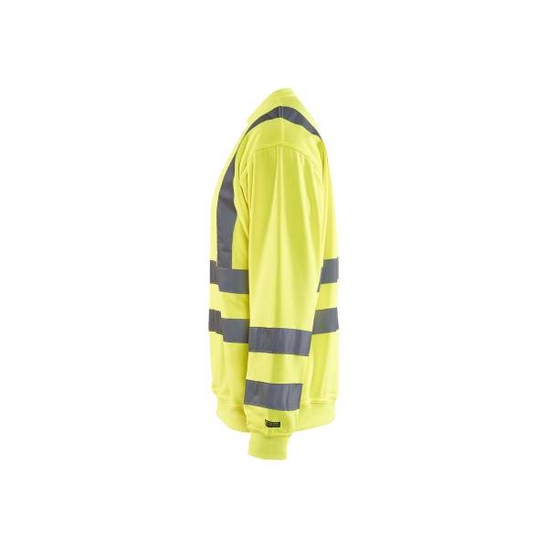 Sweat de chantier haute-visibilité - Blaklader - 3341 - Jaune fluo