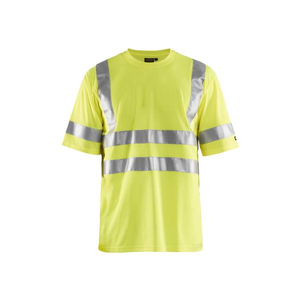 T-shirt de chantier haute-visibilité - Blaklader - 3413 - Jaune fluo