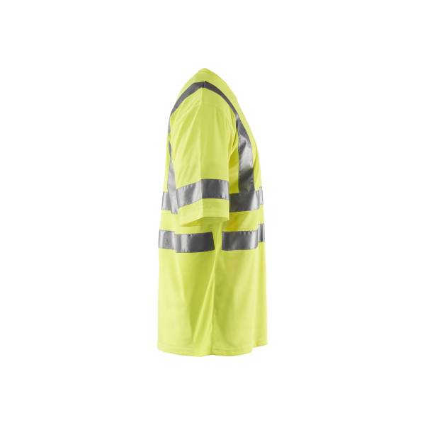 T-shirt de chantier haute-visibilité - Blaklader - 3413 - Jaune fluo