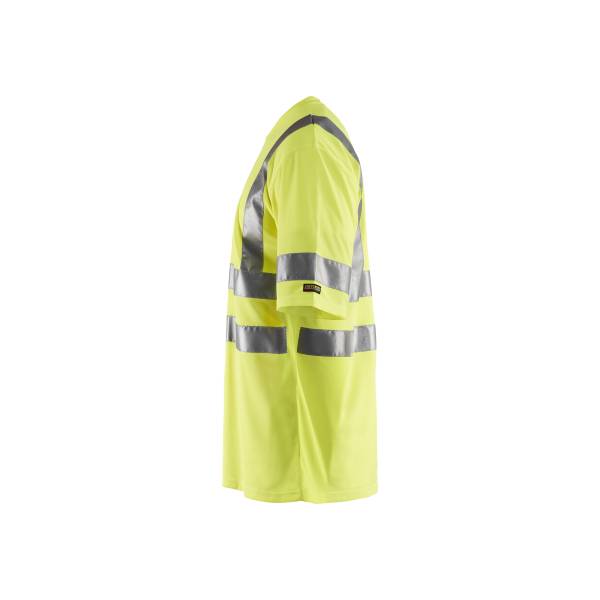 T-shirt de chantier haute-visibilité - Blaklader - 3413 - Jaune fluo