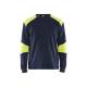 T-shirt de chantier retardant flamme inhérent haute-visibilité Coton - Blaklader - 3457 - Marine/Jaune fluo