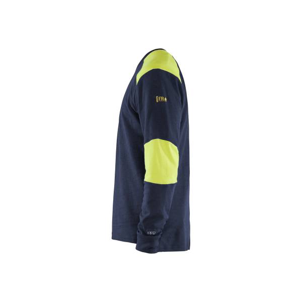 T-shirt de chantier retardant flamme inhérent haute-visibilité Coton - Blaklader - 3457