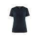 T-shirt de travail femme 100% coton - Blaklader - 3479 - Marine foncé/Noir