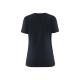 T-shirt de travail femme 100% coton - Blaklader - 3479 - Marine foncé/Noir