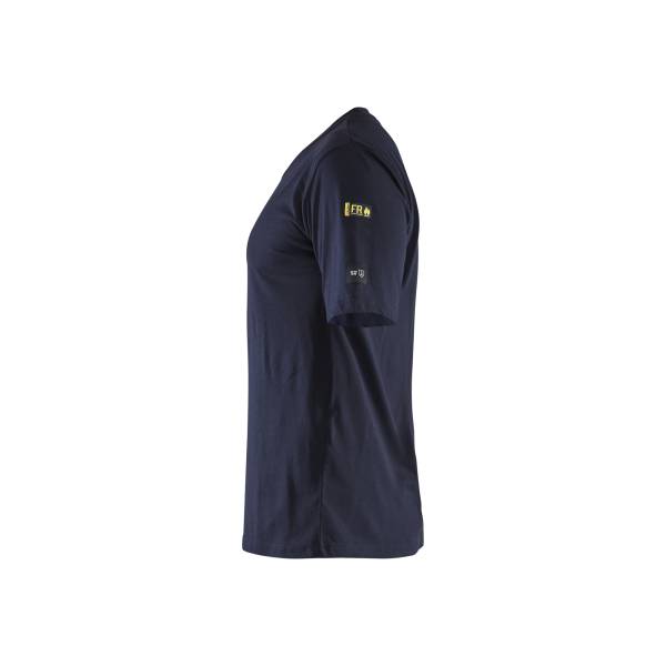 T-shirt de travail retardant flamme en coton - Blaklader - 3482 - Marine