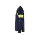 T-shirt de chantier haute-visibilité en coton - Blaklader - 3520 Marine/Jaune fluo