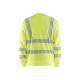 Sweat de chantier haute-visibilité - Blaklader - 3562 - Jaune fluo