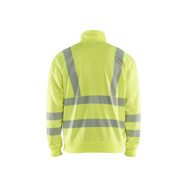 Sweat de chantier haute-visibilité - Blaklader - 3564 - Jaune fluo
